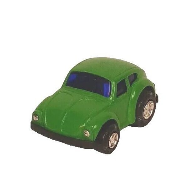 Nomura Volkswagon Beetle Pocket Dash VW Pull Back Tested Green Vintage Hong Kong